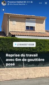 pose gouttières